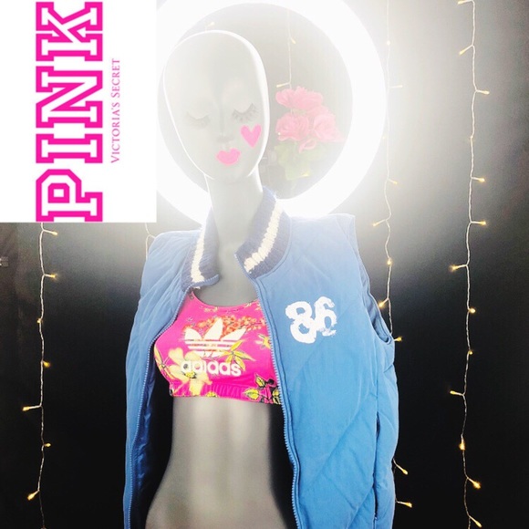 PINK Victoria's Secret Jackets & Blazers - 💖 RARE PINK Victoria’s Secret Puffer Jacket XS/S